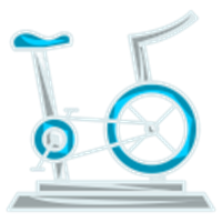 Lezione di gruppo di spinning