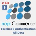 facebook authentication NopCommerce plugin V.4.0